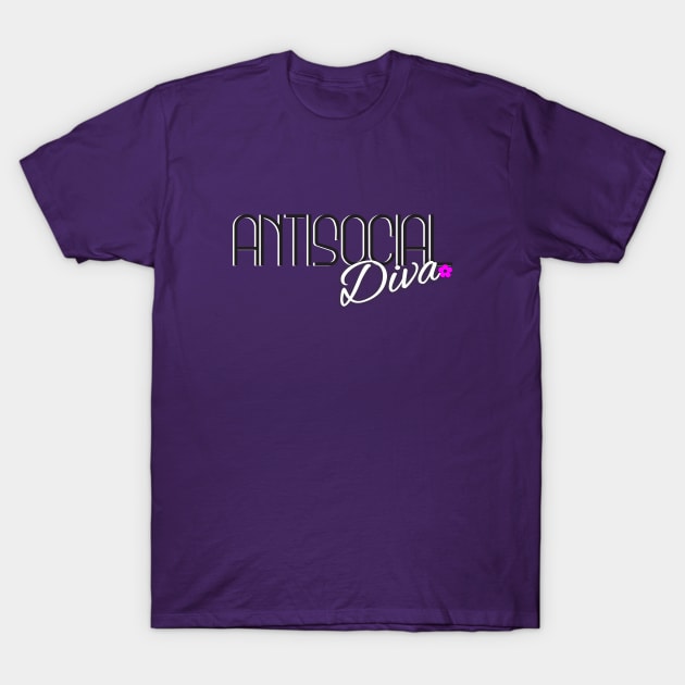 Antisocial Diva T-Shirt by BSquared